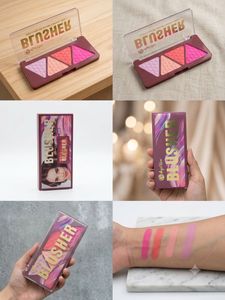 🌸 ANGEL ROSE 4-SHADE POWDER BLUSH PALETTE 💗