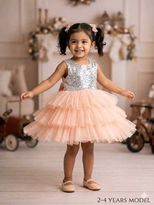 Sparkly Sequin & Tulle Party Dress
