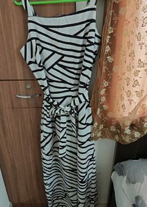 Chic Striped Maxi Dress