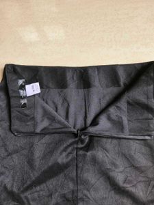 korean Skirt with Tulle Hem