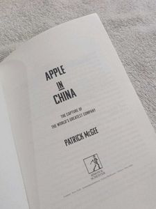 Apple in China by Patrick McGee