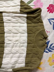 Chunky Knit Colorblock Sweater