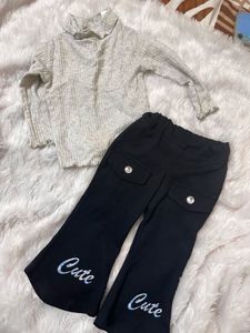 Cute Girls' Outfit Set