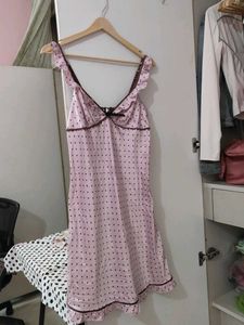 Pink Polka Dot Nightie