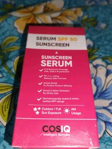 COSIQ Serum Sunscreen SPF 50