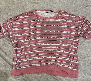 Striped Cropped T-Shirt