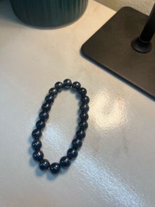 Set of 3 Beaded Bracelets and chain