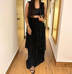 Trending Black Three-piece Set