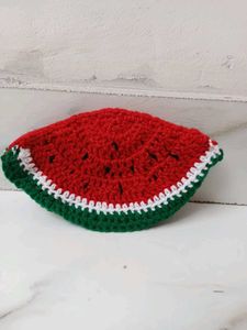 Cute Crochet Watermelon Pouch