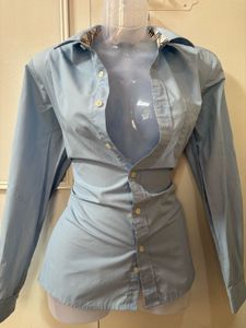 Light Blue Button-Up Shirt