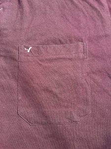 Men's Burgundy Polo Shirt