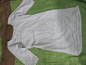 White Kurta Set