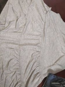 Gray Tiered Sleeveless Tunic Top
