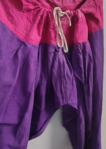 cotton pure salwar purple wine 3xl belt