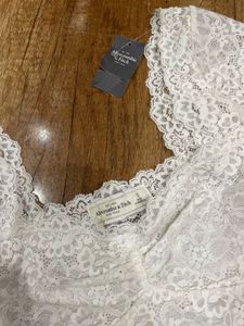 Abercrombie &amp; Fitch Lace Crop Top