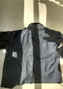 Men's Charcoal Button-Up Shirt