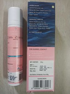 Aqualogica Radiance+ Dewy Sunscreen