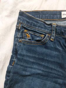 Abercrombie Low-Rise Denim Shorts