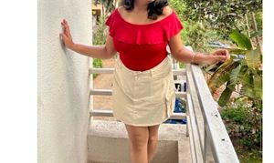 skirt top set