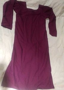 Elegant Purple Kurta