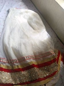 Elegant White  Lehenga