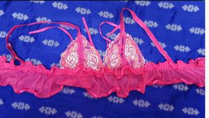 Pink Lace Bralette