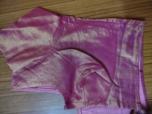 Elegant Silk pink  Blouse