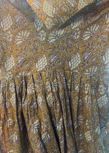 Elegant Yellow Block Print Kurta