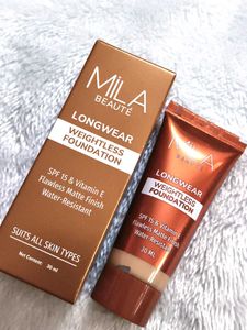 Mila Beaute Longwear Foundation SOFT BEIGE