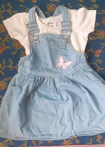 Kids Frock And Dungree Dress