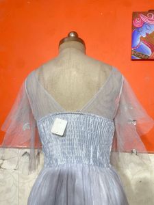 Beautiful Light Blue Ethnic Gown