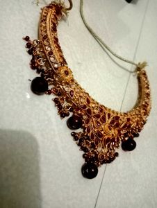 Exquisite Kundan Necklace Set combo