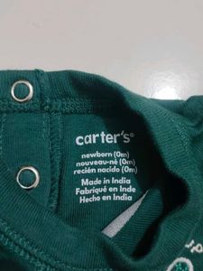 Baby Green Tennis Romper