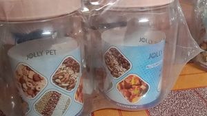 New With Tag Polythene Jars Capacity