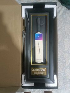 EXCLUSIVE HARBAJAN SINGH SIGNED MINIATURE BAT