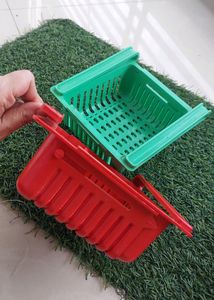 Set Of Fruit Basket And Fridge Organisers
