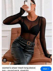 Very Beautiful Sheer Mesh Top