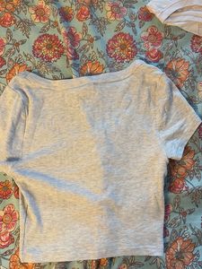 Ribbed Crop Top - H&amp;M Basic