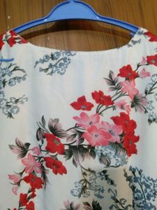 Floral Sleeveless Midi Dress