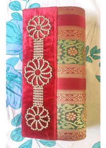 Elegant Brocade Clutch