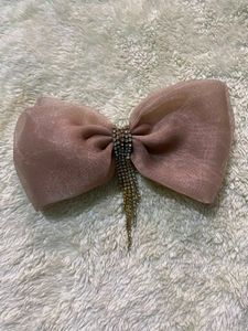 Sparkling Bow Hair Clip