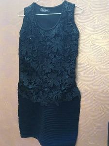 Elegant Black Lace Dress