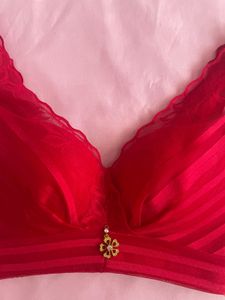Stunning Red Push Up bra