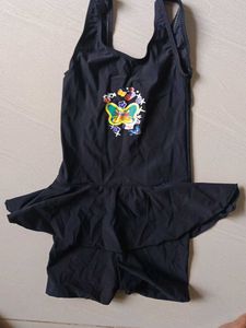 Cute Butterfly Swimsuit with cap and googles