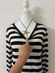 Striped Long Sleeve lounge dress ✨