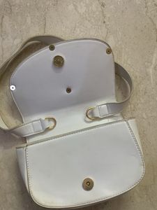 Diesel White Shoulder Bag