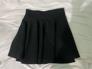 Black Flared Skirt