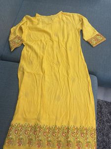 Lovely Yellow Cotton Blend KPD