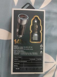 QC + PD Charger 145W with 3 in 1 Cable