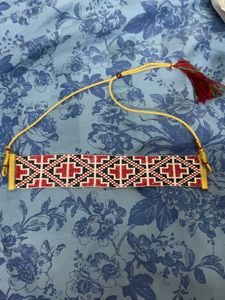 Beaded Ethnic Choker Necklace